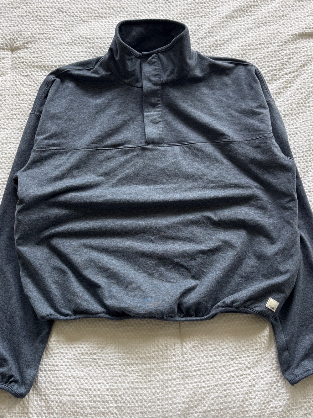 Vuori Granite Snap-Button Pullover